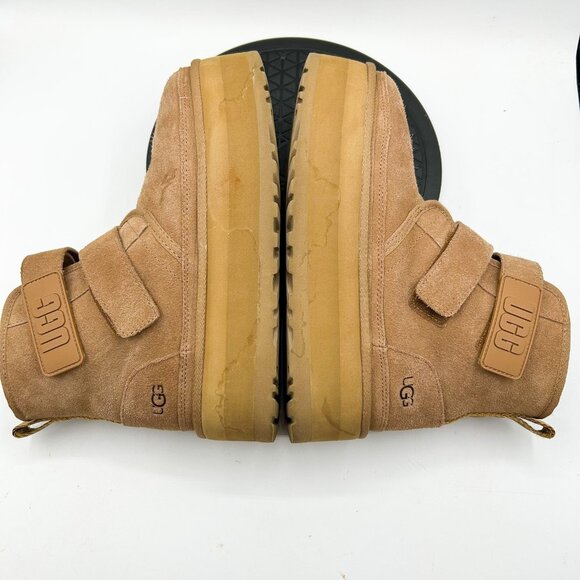 UGG Neumel Platform Chestnut Double-Strap Women's Boots Size 8 - Picture 5 of 9